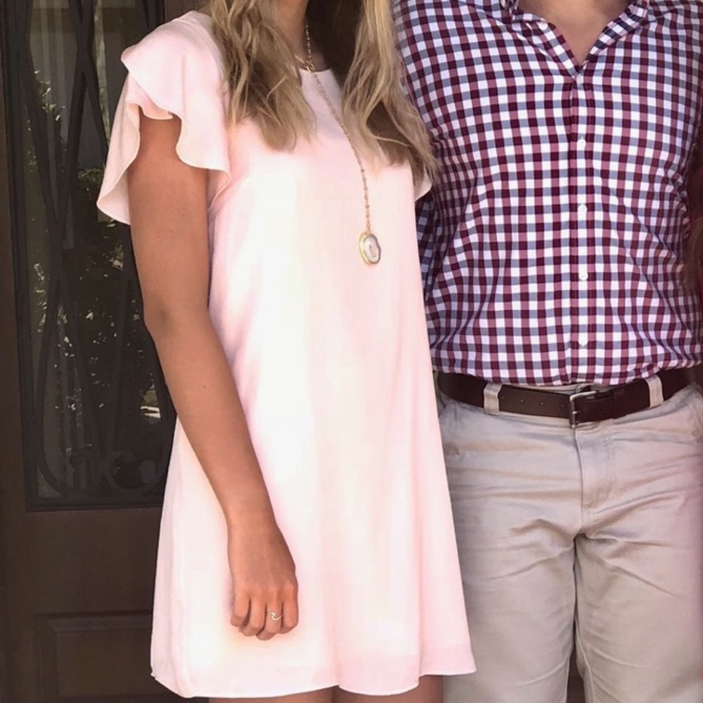 Silk light pink Dress